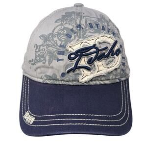 Idaho Strapback Baseball Cap Multicolor One Size Adjustable Design Apparel
